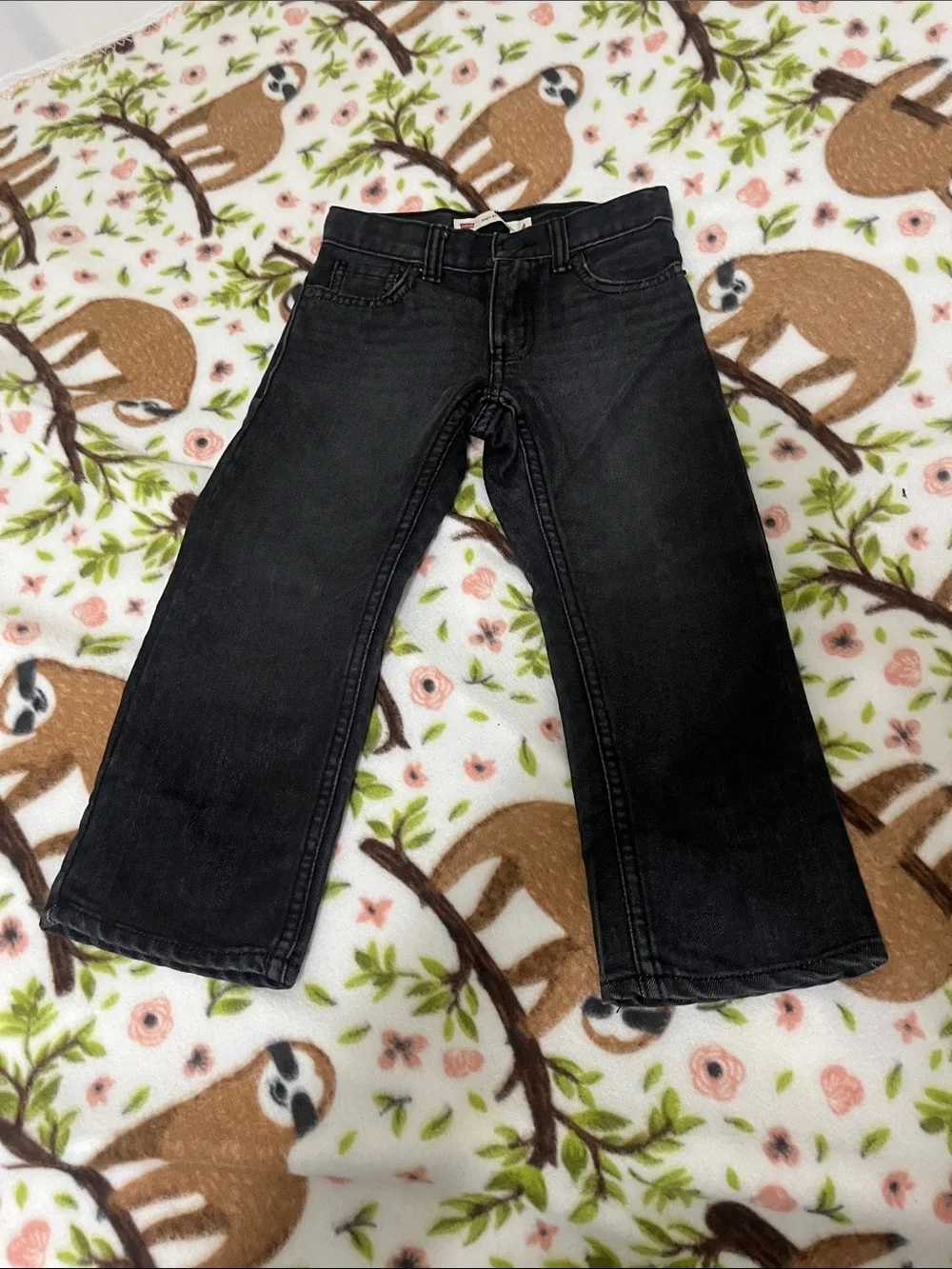 Boys Black Bootcut Jeans - Classic Fit - 4T